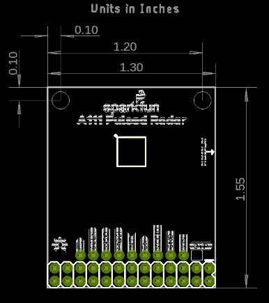 Schematic - SparkFun SEN-16826 Pulsed Radar Breakout - A111